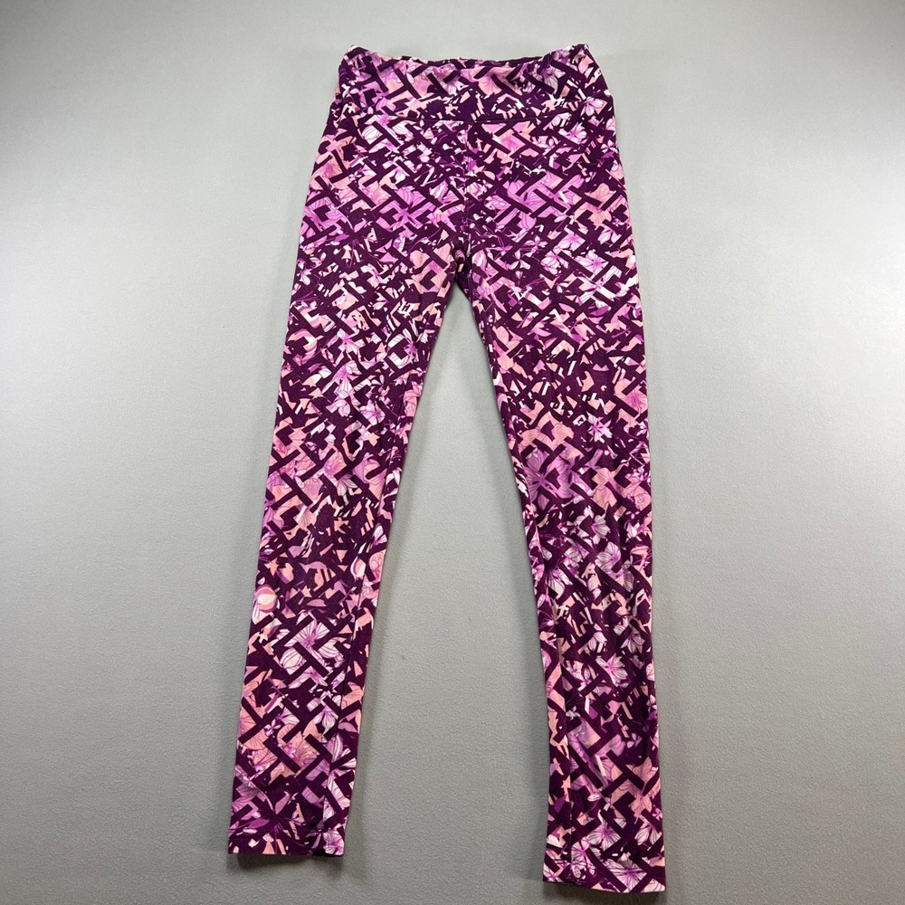LuLaRoe Fitness Leggings Womens One Size Multi Geometric Stretch Gym Skinny Leg